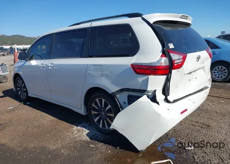 2019 Toyota Sienna Xle 7 Passenger из США, поврежденный, VIN 5TDDZ3DC9KS225532